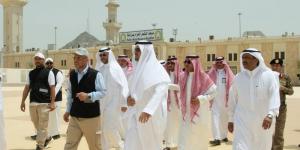 نائب أمير مكة يتفقد المشاعر للتأكد من جاهزيتها للحج - لايف نيوز
