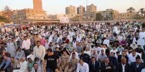 نصف مليون مصلي يؤدون شعائر عيد الأضحى بمراكز شباب وأندية المنيا.. صور - لايف نيوز