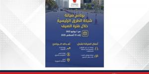 وزارة الأشغال تطلق برنامج صيانة للشوارع الرئيسية بمختلف المحافظات خلال فترة الصيف - لايف نيوز