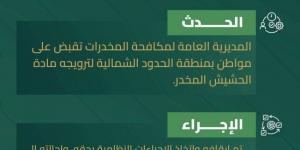 مخدرات الحدود الشمالية تقبض على مواطن لترويجه الحشيش المخدر - لايف نيوز