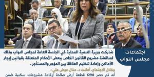بالإنفوجراف..نشرة الحصاد الأسبوعي لرصد أنشطة وزارة التنمية المحلية - لايف نيوز