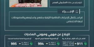 حرس الحدود بجازان يقبض على (6) مخالفين لتهريبهم (138.3) كيلوجرامًا من الحشيش المخدر - لايف نيوز