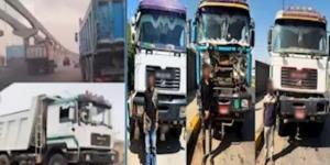 النيابة تأمر بحبس 3 سائقين نقل تعمدوا تعريض حياة المواطنين للخطر - لايف نيوز
