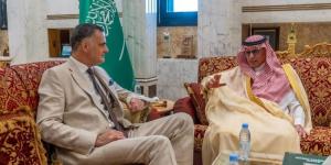 الحارثي يبحث التعاون الإعلامي مع سفير الاتحاد الأوروبي - لايف نيوز