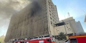 لتعطل الخطوط الساخنة لإندلاع حريق سنترال رمسيس.. محافظ أسوان:توفير أرقام بديلة للتواصل لحالات الطوارئ - لايف نيوز