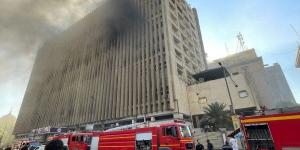 عاجل.. السيطرة على 90% من حريق سنترال رمسيس - لايف نيوز