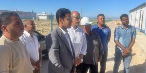 نائب محافظ مطروح يتفقد محطة معالجة الصرف الصحي - لايف نيوز