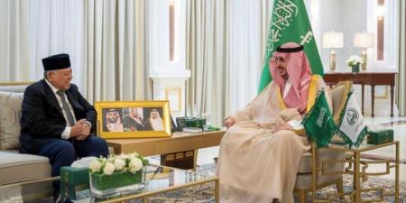 أمير الجوف يستقبل سفير إندونيسيا لدى المملكة - لايف نيوز