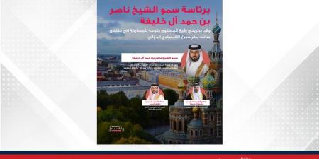 برئاسة سمو الشيخ ناصر بن حمد آل خليفة..مملكة البحرين تشارك بوفد رسمي كضيف شرف في منتدى سانت بطرسبرغ الاقتصادي الدولي - لايف نيوز