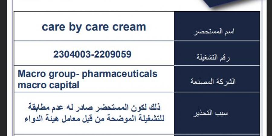 ممنوع الاستخدام نهائيا .. سحب تشغيلتين لكريم علاج تسلخات الأطفال - لايف نيوز