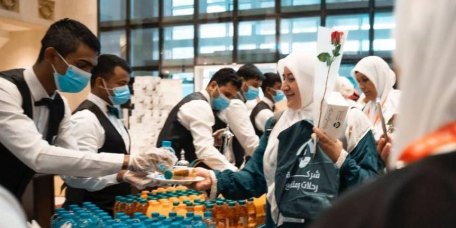 استقبال الفوج الأول من حجاج روسيا بالتراث السعودي - لايف نيوز
