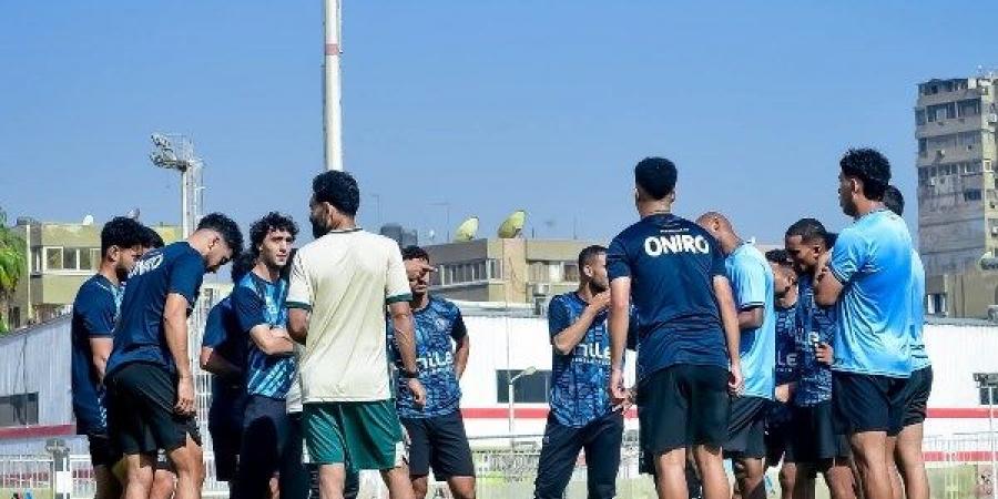 رفع الحمل البدني للاعبين في مران الزمالك اليوم - لايف نيوز