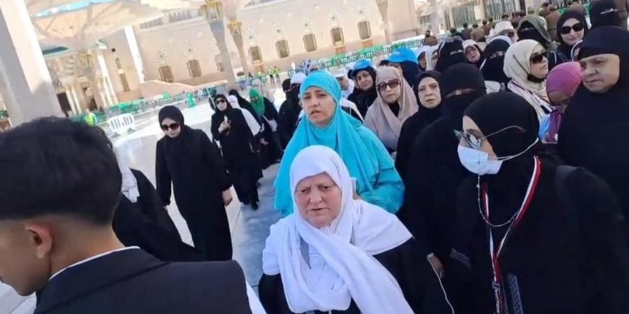 بعثة حج الجمعيات الأهلية تنظم زيارات لـ الروضة الشريفة .. صور - لايف نيوز