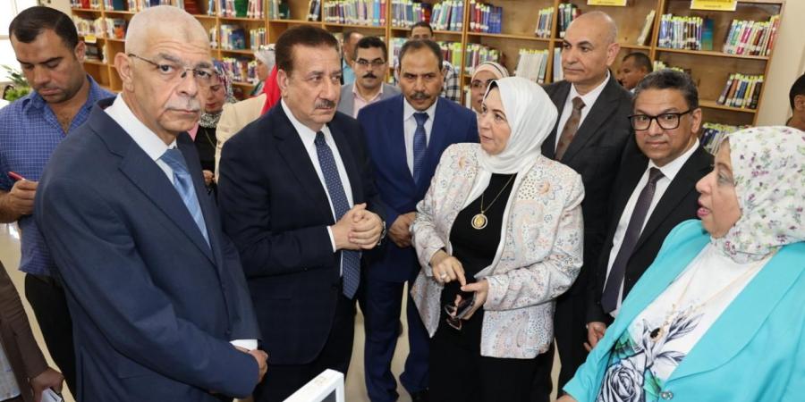 محافظ المنوفية ورئيس الجامعة يفتتحان المقر الجديد للمعهد الفني للتمريض بمنشأة سلطان - لايف نيوز