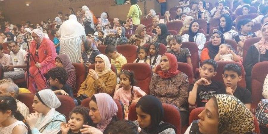 بحضور أبناء الصحفيين..إقبال متزايد على مسرح الطفل بقصر ثقافة الأنفوشي - لايف نيوز