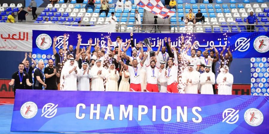 الكويت يتوّج بلقب كأس الاتحاد لكرة اليد ويحقق الثنائية المحلية - لايف نيوز