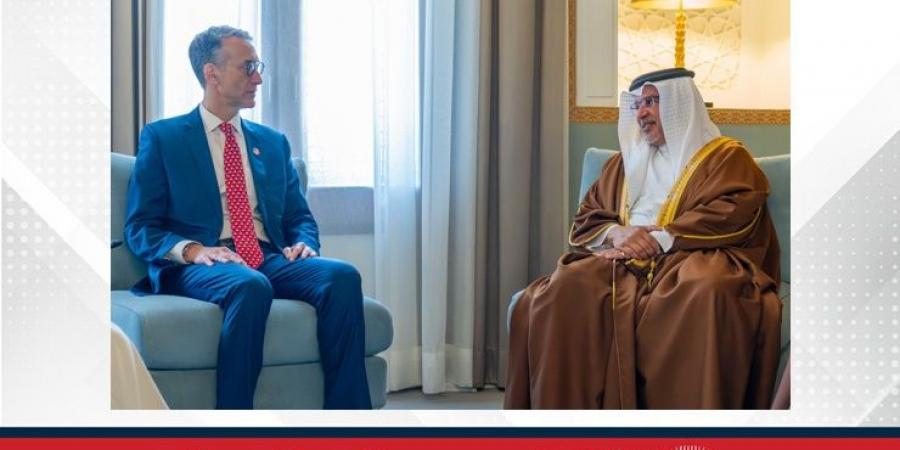 نائب جلالة الملك ولي العهد يؤكد على ما يربط بين مملكة البحرين والولايات المتحدة الأمريكية من علاقات صداقةٍ تاريخيةٍ وشراكاتٍ استراتيجيةٍ على الصُعد كافة وتحظى بحرص متبادلٍ على تنميتها والدفع بها نحو مستوياتٍ أكثر تميزًا - لايف نيوز