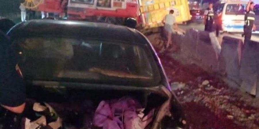 لا يحمل ترخيص.. ضبط سائق سيارة ملاكي في حادث الطريق الدائري بالمعادي - لايف نيوز