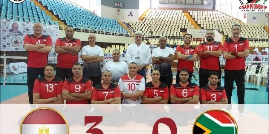منتخب الطائرة البارالمبي يفتتح مشواره في البطولة الإفريقية بالفوز على جنوب أفريقيا 3-0 - لايف نيوز