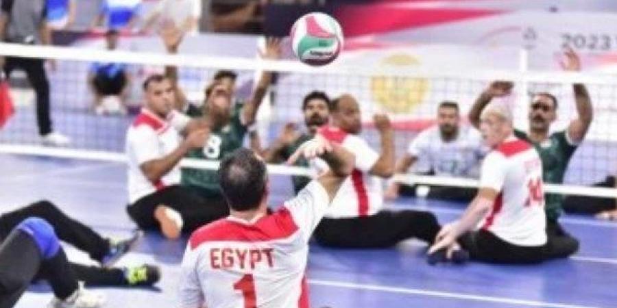 منتخب الطائرة البارالمبي يفوز على جنوب إفريقيا في أولى مبارياته ببطولة إفريقيا - لايف نيوز