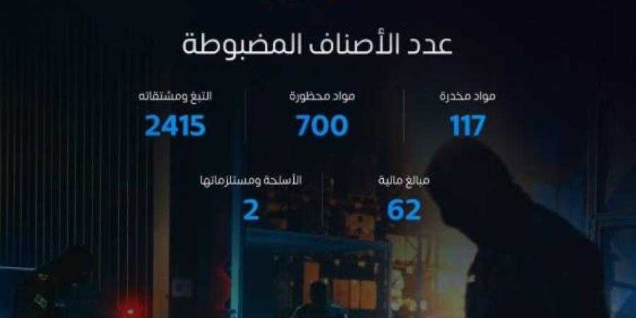 ضبط 1300 حالة تهريب - لايف نيوز