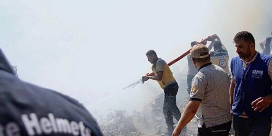 بمساعدات خارجية.. فرق الإطفاء تكافح لإخماد الحرائق في سوريا لليوم الخامس - لايف نيوز