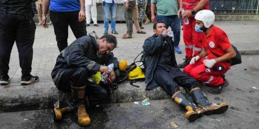 الهلال الأحمر: قدمنا خدمات الإسعافات الأولية لـ 32 مصابا في حريق سنترال رمسيس - لايف نيوز